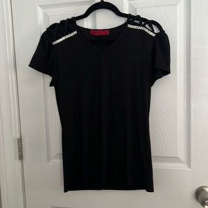 Love Scarlett black top new size small